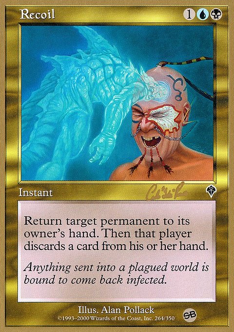 Recoil, World Championship Decks 2002 #cr264sb, Magic: The Gathering card
