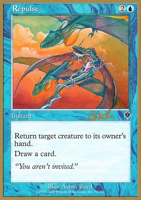 Repulse, World Championship Decks 2002 #cr70, Magic: The Gathering card