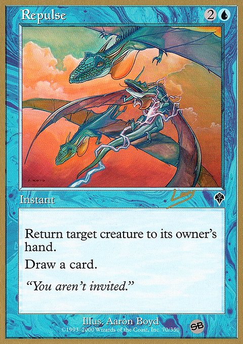 Repulse, World Championship Decks 2002 #rl70sb, Magic: The Gathering card