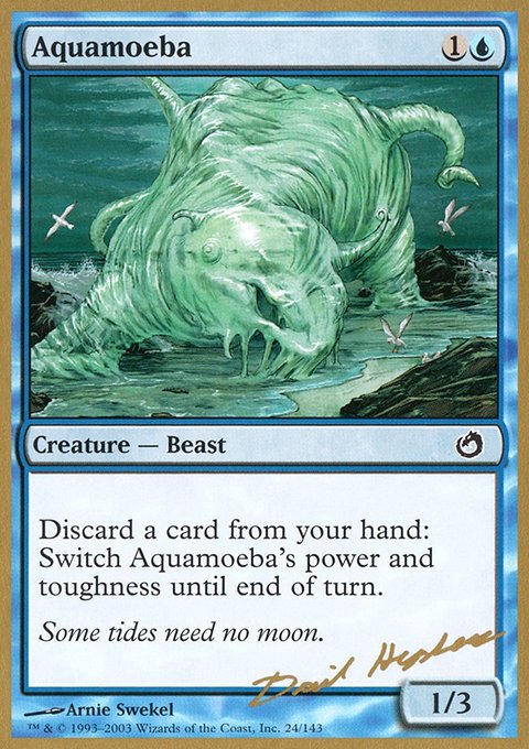 Aquamoeba, World Championship Decks 2003 #dh24, Magic: The Gathering card