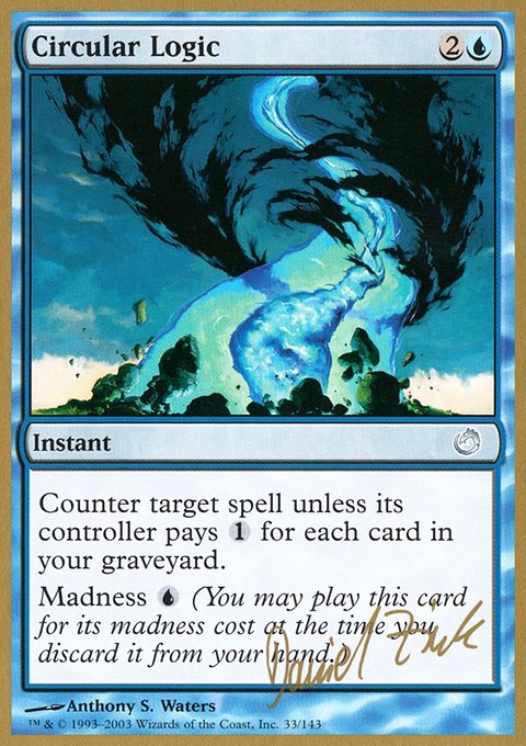 Circular Logic, World Championship Decks 2003 #dz33, Magic: The Gathering card