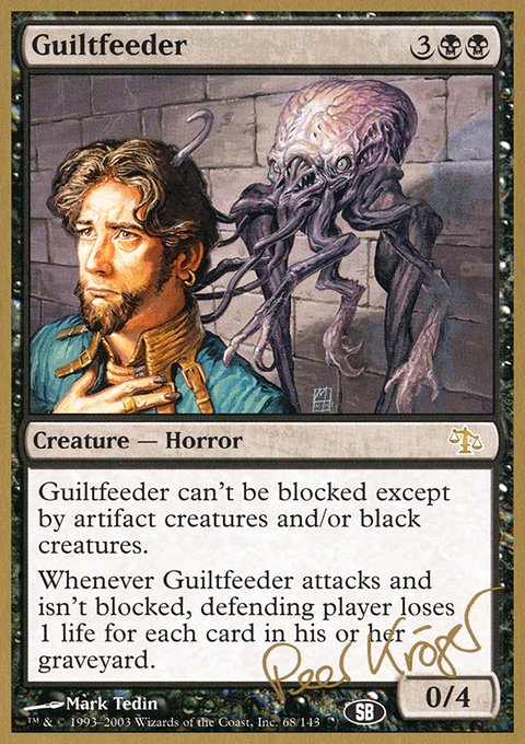 Guiltfeeder, World Championship Decks 2003 #pk68sb, Magic: The Gathering card