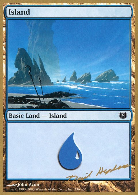 Island, World Championship Decks 2003 #dh336, Magic: The Gathering card