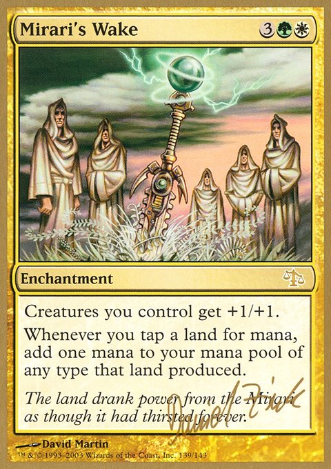 Mirari's Wake, World Championship Decks 2003 #dz139, Magic: The Gathering card