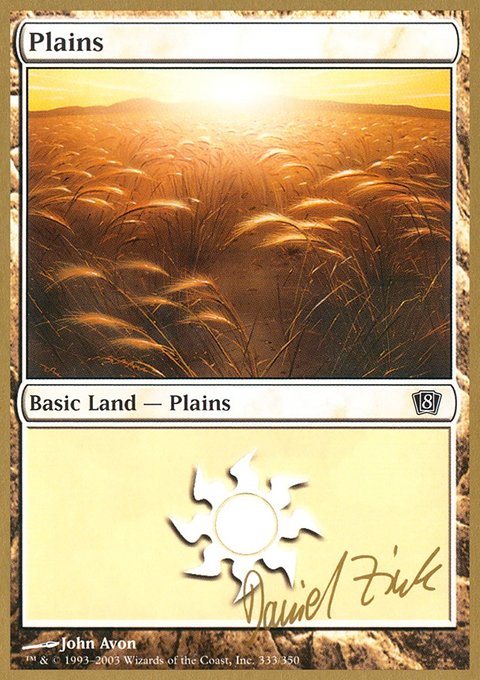 Plains, World Championship Decks 2003 #dz333, Magic: The Gathering card