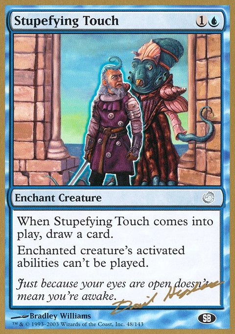 Stupefying Touch, World Championship Decks 2003 #dh48sb, Magic: The Gathering card