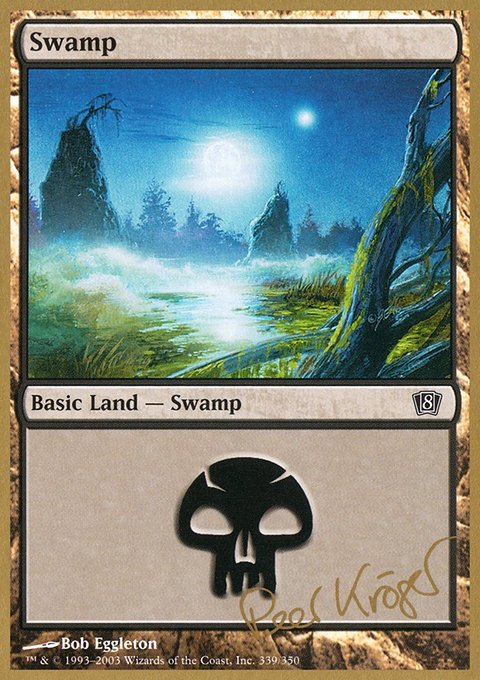 Swamp, World Championship Decks 2003 #pk339, Magic: The Gathering card