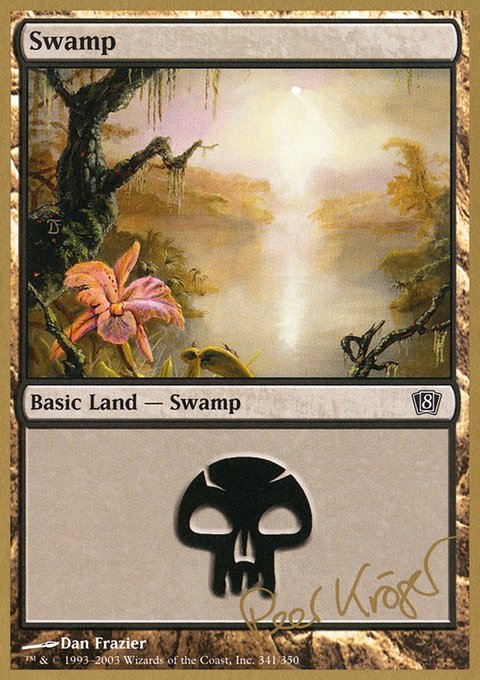 Swamp, World Championship Decks 2003 #pk341, Magic: The Gathering card