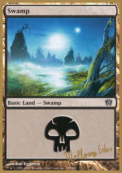 Swamp, World Championship Decks 2003 #we339, Magic: The Gathering card