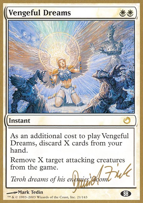 Vengeful Dreams, World Championship Decks 2003 #dz21sb, Magic: The Gathering card