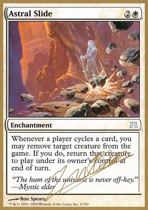 Astral Slide, World Championship Decks 2004 #jn4, Magic: The Gathering card