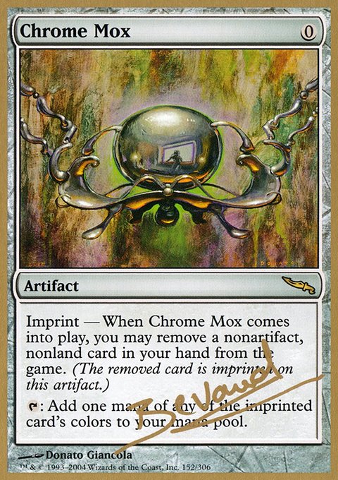 Chrome Mox, World Championship Decks 2004 #mb152, Magic: The Gathering card
