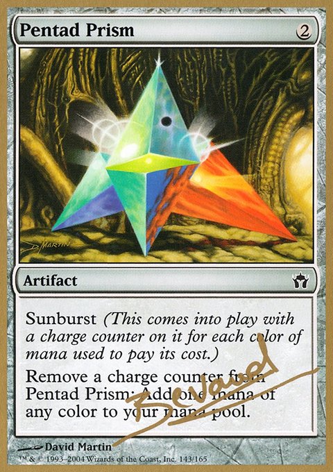 Pentad Prism, World Championship Decks 2004 #mb143, Magic: The Gathering card