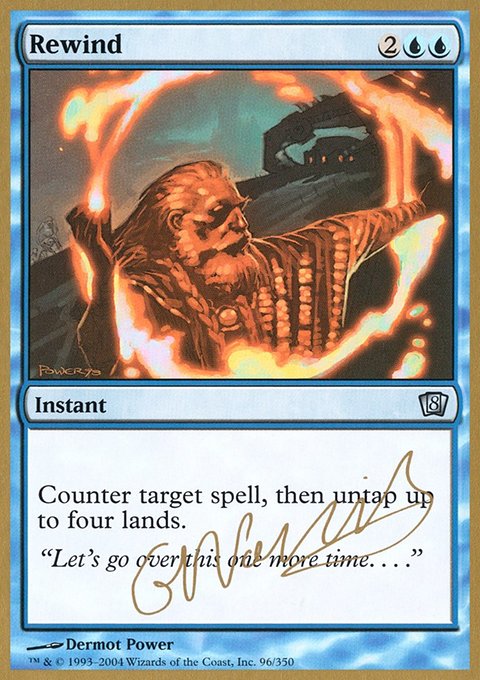 Rewind, World Championship Decks 2004 #gn96, Magic: The Gathering card