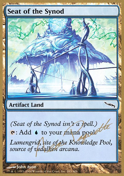 Seat of the Synod, World Championship Decks 2004 #ap283, Magic: The Gathering card
