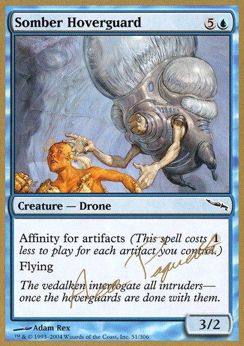 Somber Hoverguard, World Championship Decks 2004 #ap51, Magic: The Gathering card