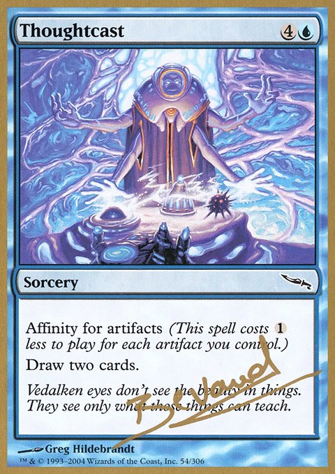 Thoughtcast, World Championship Decks 2004 #mb54, Magic: The Gathering card