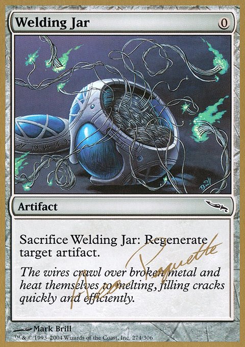 Welding Jar, World Championship Decks 2004 #ap274, Magic: The Gathering card
