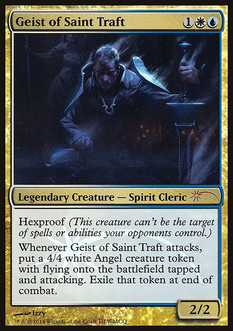 Geist of Saint Traft, World Magic Cup Qualifiers #2014, Magic: The Gathering card