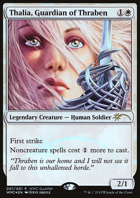 Thalia, Guardian of Thraben, World Magic Cup Qualifiers #2015, Magic: The Gathering card