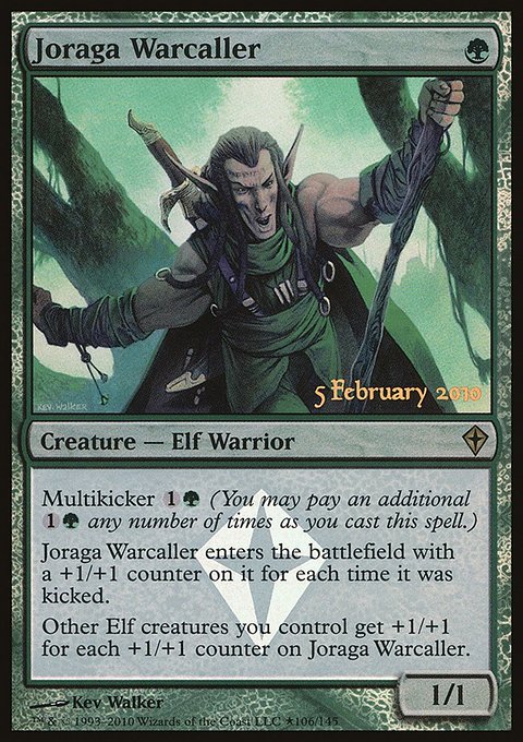 Joraga Warcaller, Worldwake Promos #106★, Magic: The Gathering card
