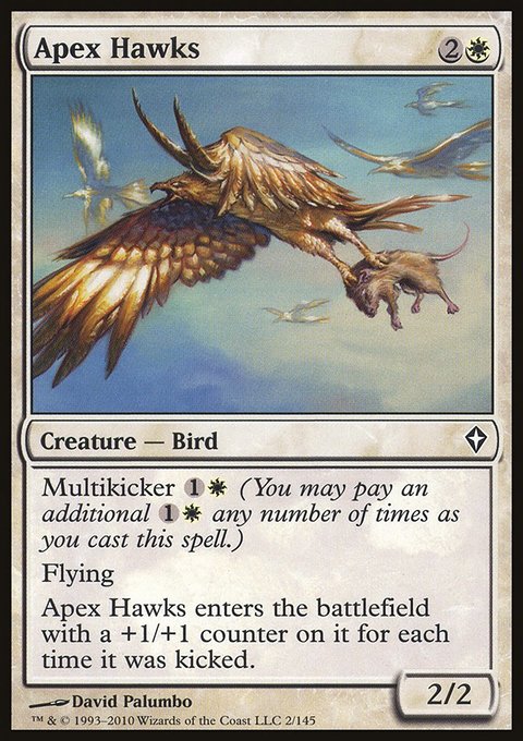 Apex Hawks, Worldwake #2, Magic: The Gathering card