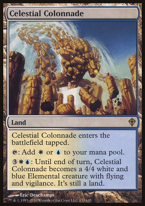 Celestial Colonnade, Worldwake #133, Magic: The Gathering card