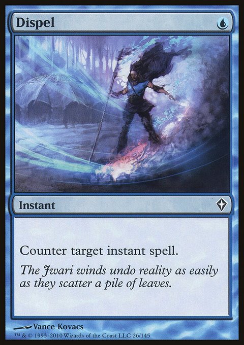 Dispel, Worldwake #26, Magic: The Gathering card
