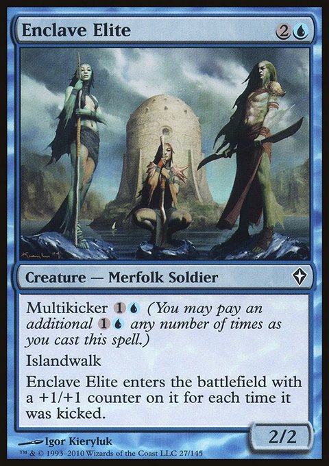 Enclave Elite, Worldwake #27, Magic: The Gathering card