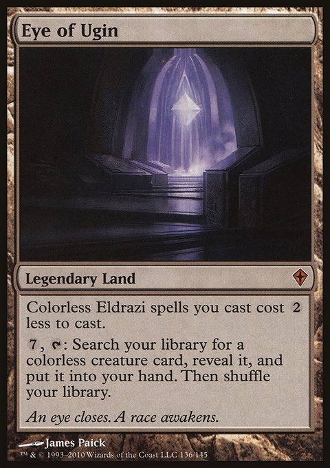 Eye of Ugin, Worldwake #136, Magic: The Gathering card