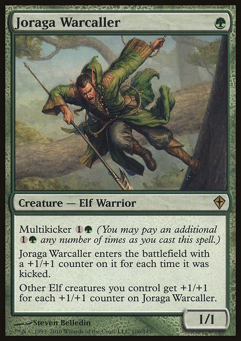 Joraga Warcaller, Worldwake #106, Magic: The Gathering card