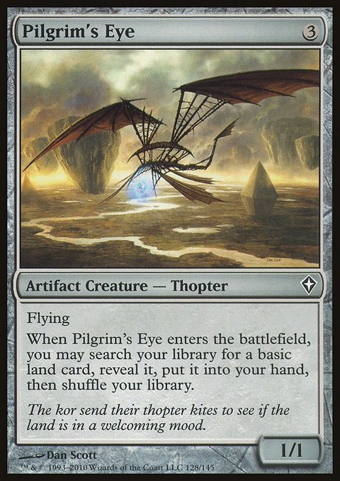 Pilgrim's Eye, Worldwake #128, Magic: The Gathering card