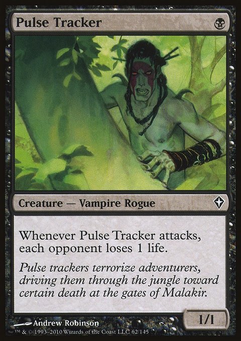 Pulse Tracker, Worldwake #62, Magic: The Gathering card