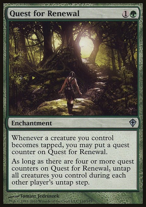 Quest for Renewal, Worldwake #110, Magic: The Gathering card