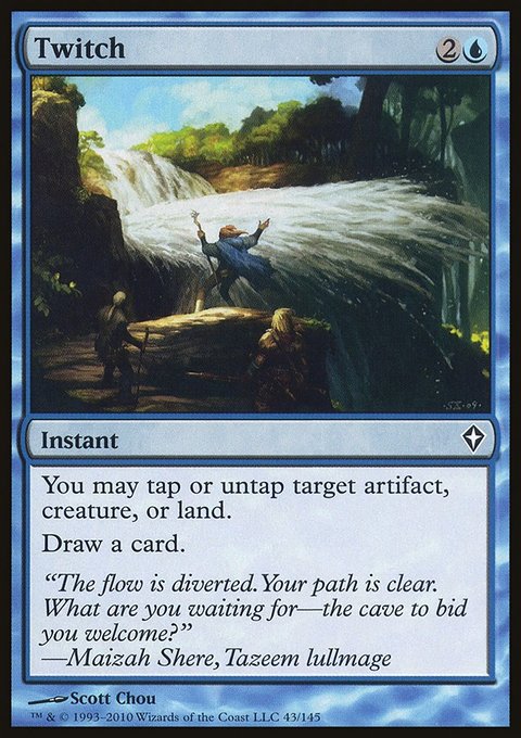 Twitch, Worldwake #43, Magic: The Gathering card