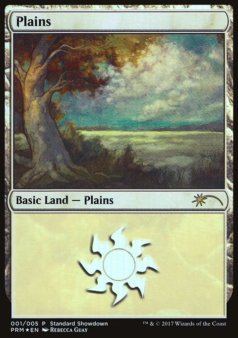 Plains, XLN Standard Showdown #1, Magic: The Gathering card