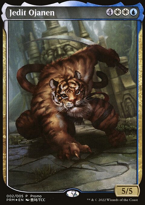 Jedit Ojanen, Year of the Tiger 2022 #2, Magic: The Gathering card