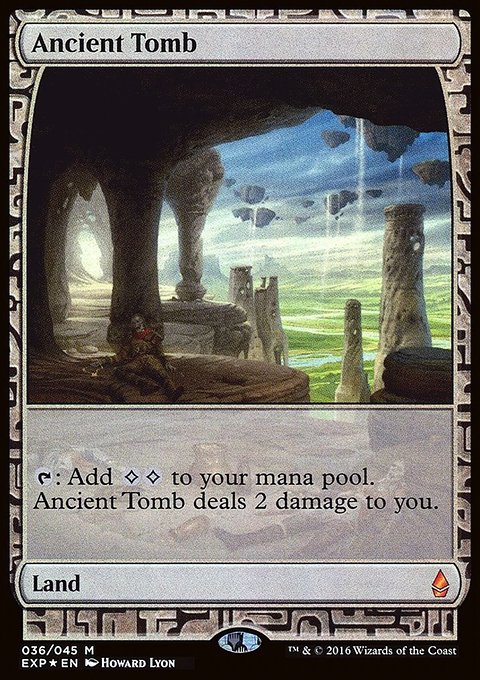 Ancient Tomb, Zendikar Expeditions #36, Magic: The Gathering card