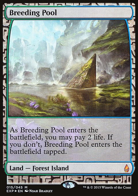 Breeding Pool, Zendikar Expeditions #15, Magic: The Gathering card