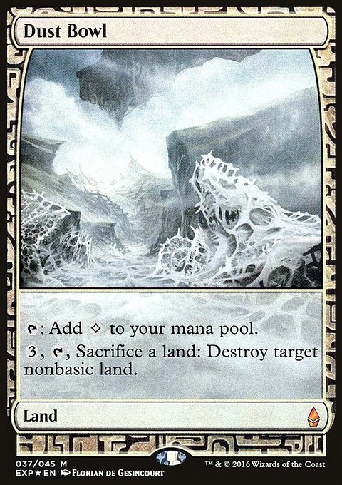 Dust Bowl, Zendikar Expeditions #37, Magic: The Gathering card