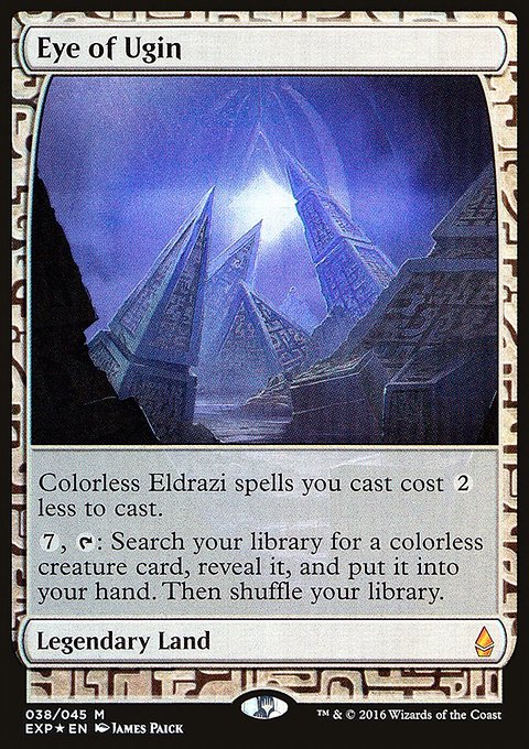 Eye of Ugin, Zendikar Expeditions #38, Magic: The Gathering card