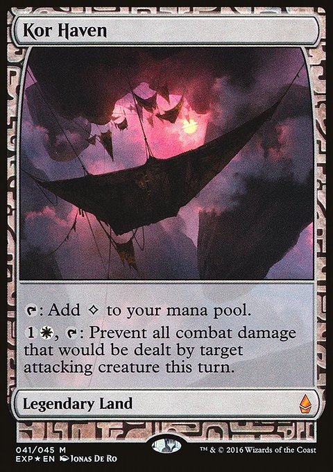 Kor Haven, Zendikar Expeditions #41, Magic: The Gathering card