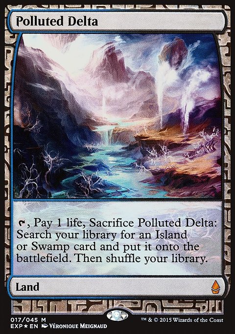 Polluted Delta, Zendikar Expeditions #17, Magic: The Gathering card