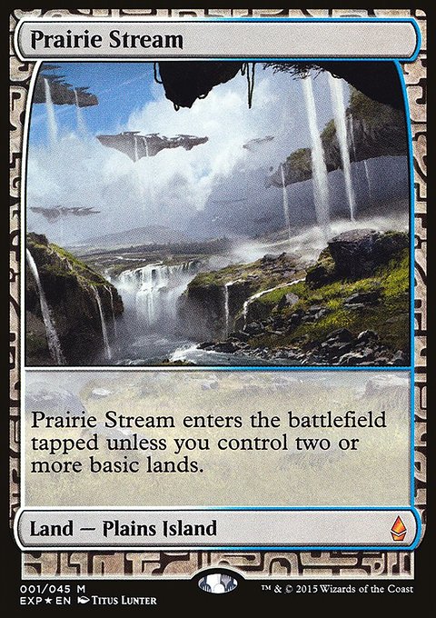 Prairie Stream, Zendikar Expeditions #1, Magic: The Gathering card