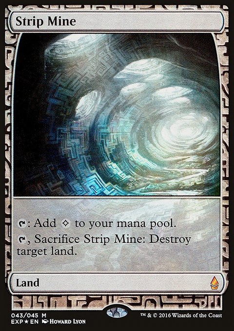 Strip Mine, Zendikar Expeditions #43, Magic: The Gathering card