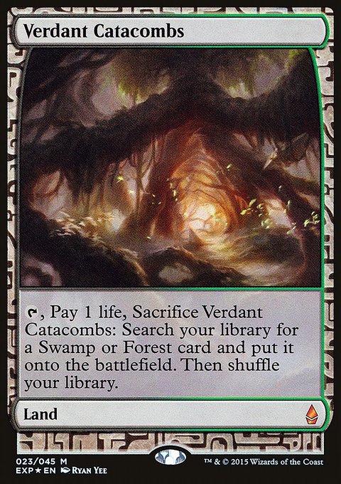Verdant Catacombs, Zendikar Expeditions #23, Magic: The Gathering card
