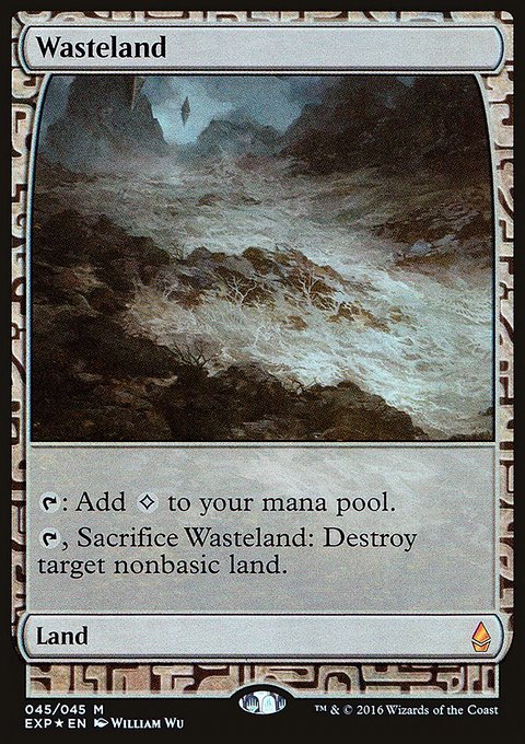 Wasteland, Zendikar Expeditions #45, Magic: The Gathering card