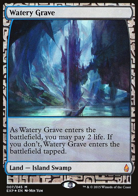 Watery Grave, Zendikar Expeditions #7, Magic: The Gathering card
