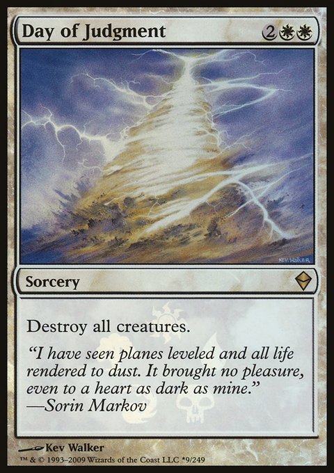 Day of Judgment, Zendikar Promos #9★, Magic: The Gathering card