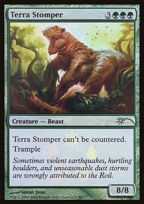 Terra Stomper, Zendikar Promos #A5, Magic: The Gathering card